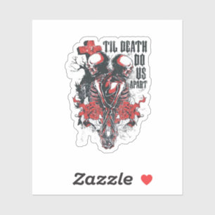 Bis zum Tod tun wir als Classic Aufkleber