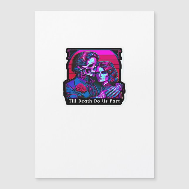 Bis zum Tod tun wir Teil Classic - Grim Sensenmann Magnetkarte (Vorderseite)