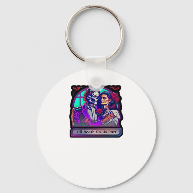 Bis zum Tod tun wir Teil Classic - Grundästhetik Schlüsselanhänger (Vorderseite)