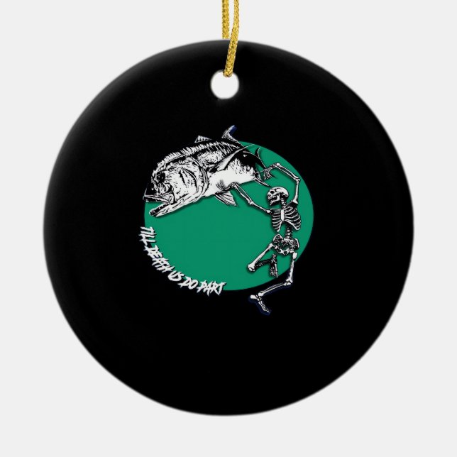 Bis zum Tod tun wir Teil Classic Keramik Ornament (Vorne)