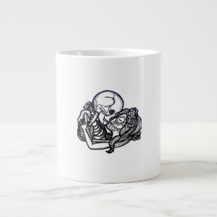 Bis zum Tod tun wir Teil Classic - Spooky Skeleton Jumbo-Tasse
