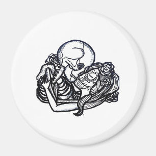 Bis zum Tod tun wir Teil Classic - Spooky Skeleton Magnet