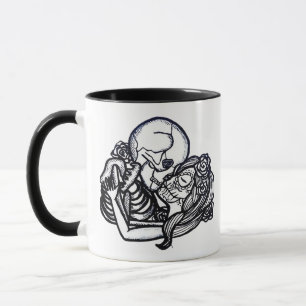 Bis zum Tod tun wir Teil Classic - Spooky Skeleton Tasse