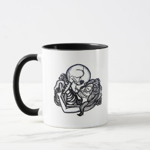 Bis zum Tod tun wir Teil Classic - Spooky Skeleton Tasse