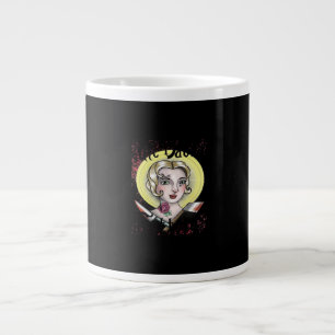 Bis zum Tod tun wir Teil klassisch - Vintag gotisc Jumbo-Tasse