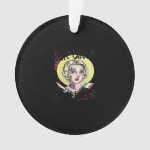 Bis zum Tod tun wir Teil klassisch - Vintag gotisc Ornament