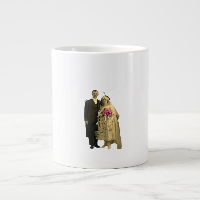 Bis zum Tod von uns Teil Classic Meme Jumbo-Tasse (Vorderseite)