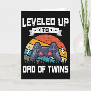 Bis zum Vater von Twins Video Gamer Gaming Karte