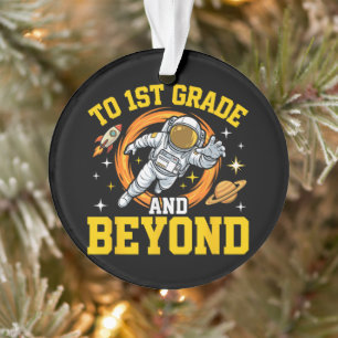 bis zur 1. Klasse und darüber hinaus Astronaut-Sch Ornament