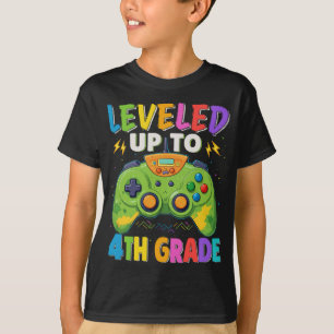 Bis zur 4. Klasse des Gamers zurück in die Schule T-Shirt