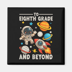 Bis zur achten Klasse und darüber hinaus Astronaut Magnet