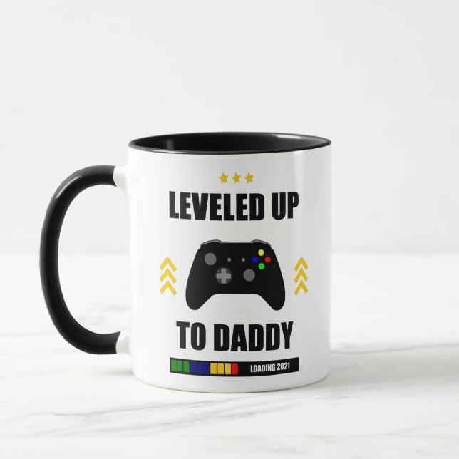 Bis zur Daddy-Tasse 2021 Tasse (Links)