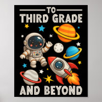 Bis zur dritten Klasse und darüber hinaus Astronau