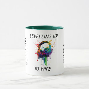 Bis zur Ehefrau. Geschenk für eine neue Braut Tasse