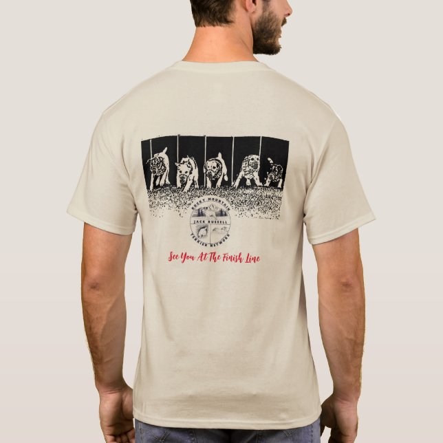 Bis zur finalen Zeile T-Shirt (Rückseite)