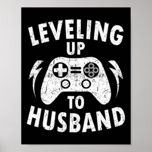 Bis zur Hochzeitsgroom VI der Verlobung Husbynd Poster