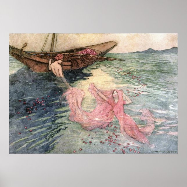 Bis zur Oberfläche von Warwick Goble Poster (Vorne)