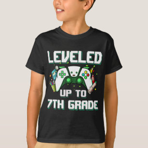 Bis zur siebten Stufe des Gamers zurück zu den Sch T-Shirt