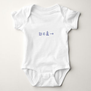 Bis zur Unendlichkeit und darüber hinaus Baby Strampler