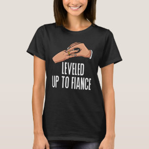 Bis zur Verlobte Wedding, nur verheiratete Bride G T-Shirt