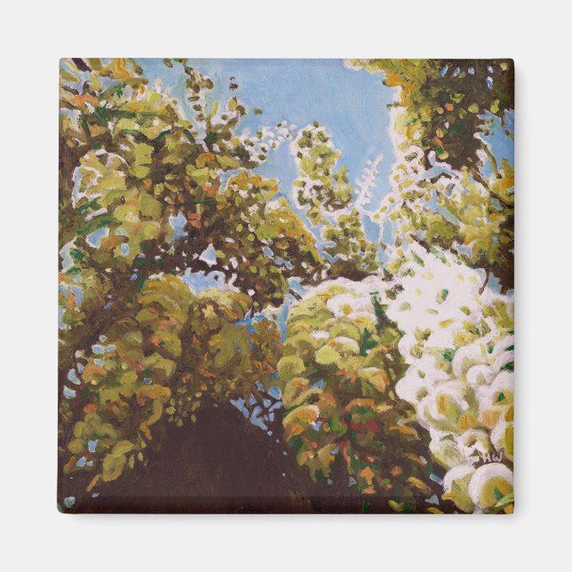 Bis zur Wisteria 2011 Magnet (Vorne)