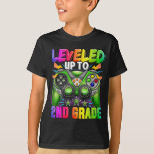 Bis zur zweiten Stufe des Gamers zurück in die Sch T-Shirt