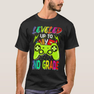 Bis zur zweiten Stufe des Gamers zurück in die Sch T-Shirt