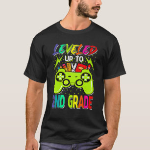 Bis zur zweiten Stufe des Gamers zurück in die Sch T-Shirt