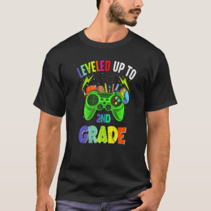 Bis zur zweiten Stufe des Gamers zurück in die Sch T-Shirt