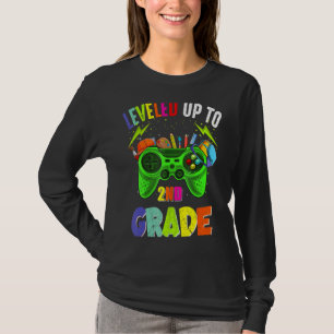 Bis zur zweiten Stufe des Gamers zurück in die Sch T-Shirt