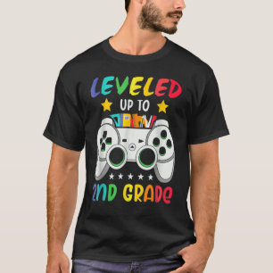 Bis zur zweiten Stufe des Gamers zurück in die Sch T-Shirt