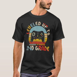 Bis zur zweiten Stufe des Gamers zurück in die Sch T-Shirt