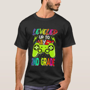 Bis zur zweiten Stufe des Gamers zurück in die Sch T-Shirt