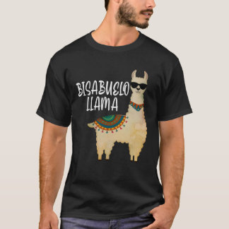 Bisabuelo Llama Spanischer Großgroßvater Llama T-Shirt