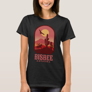 Bisbee Arizona Cacti und Sunset T-Shirt