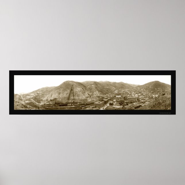 Bisbee, Arizona Foto 1909 Poster (Vorne)