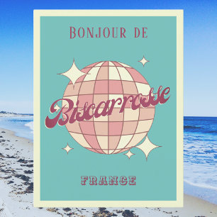 Biscarosse Frankreich Ferienrücklauf Postkarte