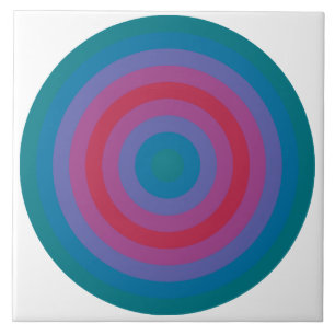 Biscay Bay Viva Magenta Circles Fliese