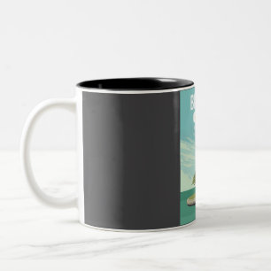Biscayne Funny One Star Review National Park Train Zweifarbige Tasse