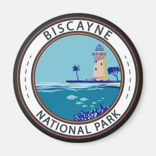 Biscayne National Park Boca Chita Key Abzeichen Magnet