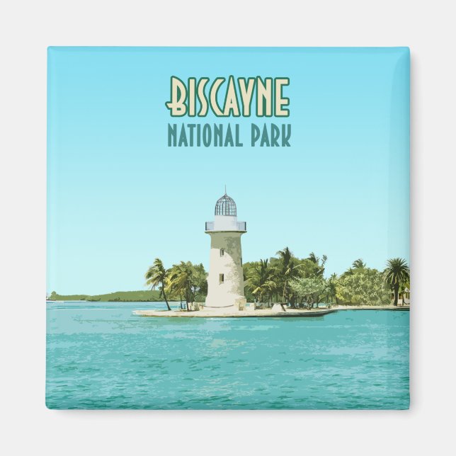 Biscayne National Park Florida Magnet (Vorne)