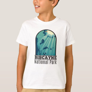 Biscayne National Park Florida Unterwasser Seefahr T-Shirt