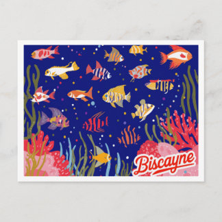 Biscayne National Park Riffische Kunst Postkarte