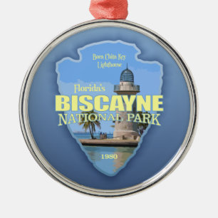 Biscayne-Nationalpark (Arrowhead) Ornament Aus Metall