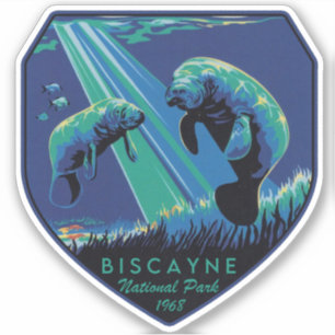Biscayne-Nationalpark Aufkleber