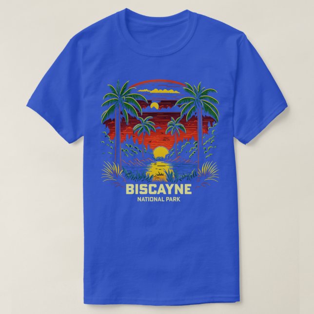 Biscayne-Nationalpark Florida 1 T-Shirt (Design vorne)