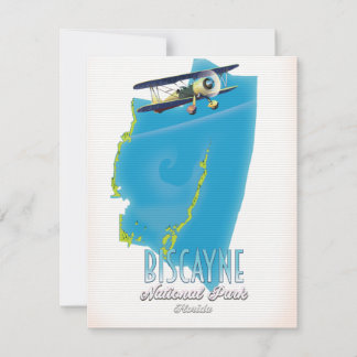 Biscayne Nationalpark Florida Karte