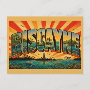 Biscayne Nationalpark Florida Postkarte