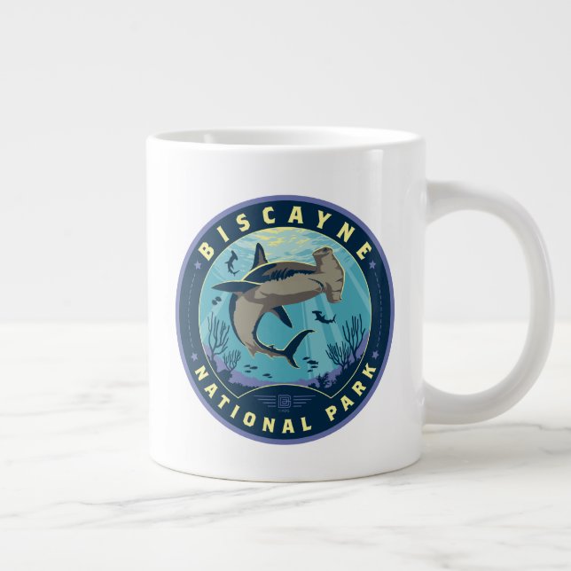 Biscayne-Nationalpark Jumbo-Tasse (Rechts)