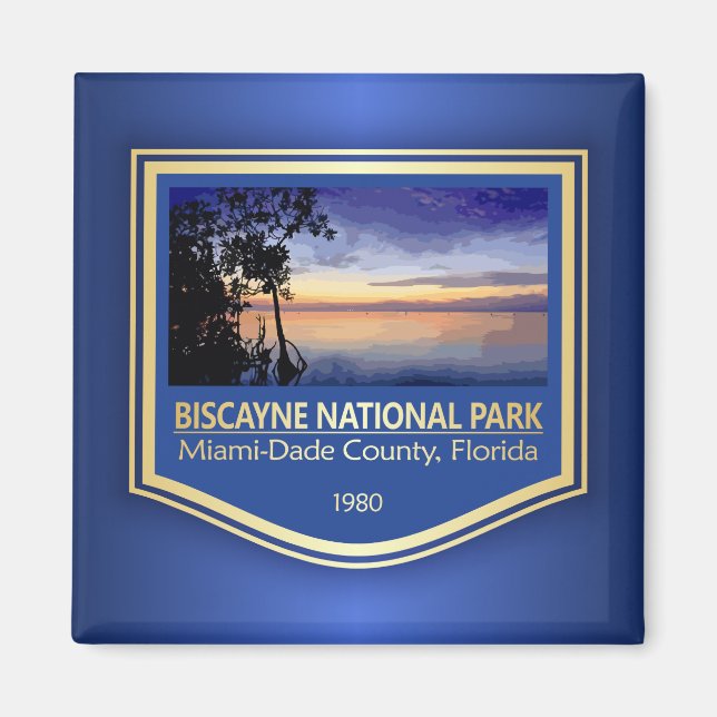 Biscayne-Nationalpark (PF2) Magnet (Vorne)